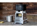 Fennek Grill Campingkocher Hobo Basic, Edelstahl