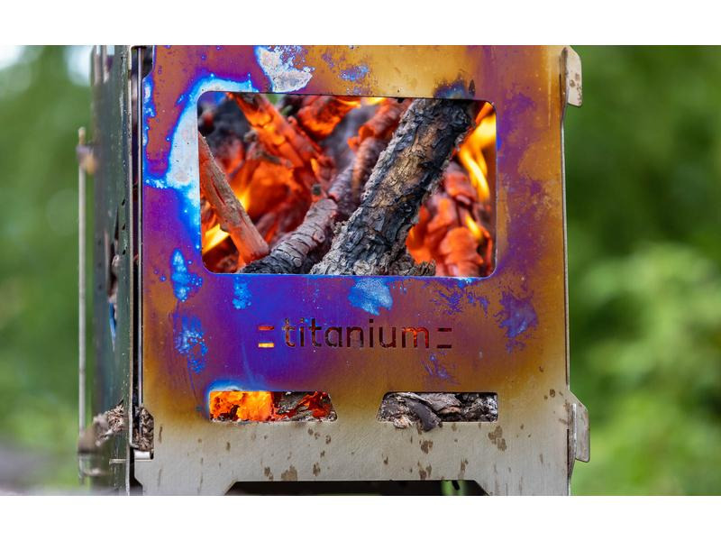Fennek Grill Campingkocher Hobo Premium, Titan