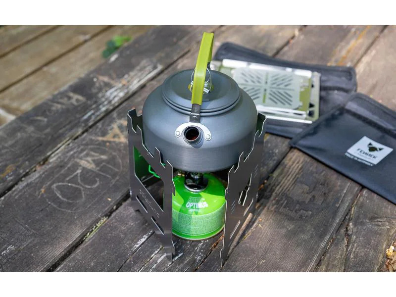 Fennek Grill Campingkocher Hobo Premium, Titan