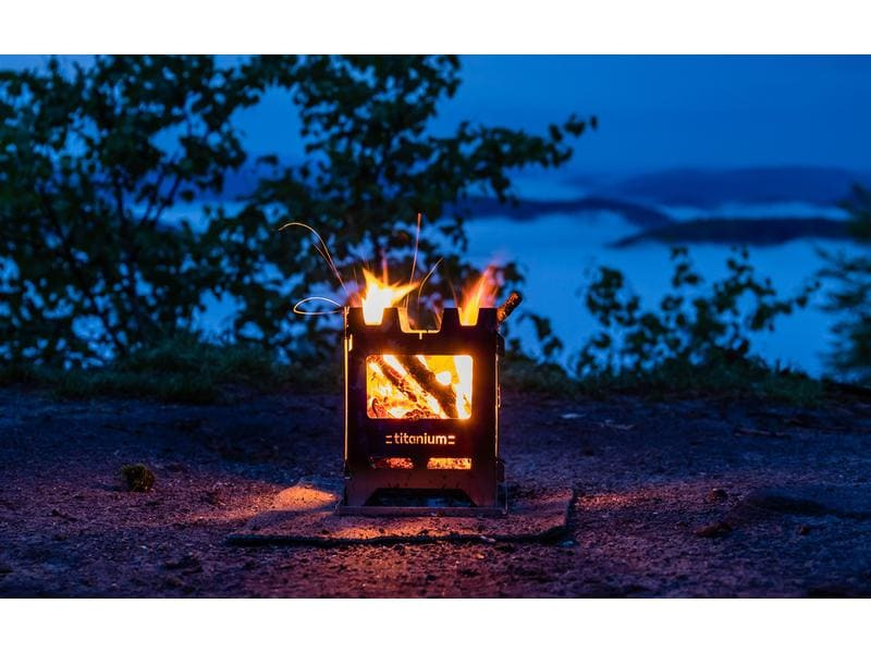 Fennek Grill Campingkocher Hobo Premium, Titan