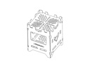 Fennek Grill Campingkocher Hobo Premium, Titan