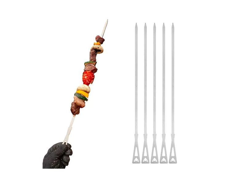 Fennek Grill Grillspiess Set lang, 6 Stück