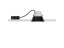 Paulmann Einbauspot Cole Coin 3-Stepdim Set, 18W, 2700K, Schwarz/Gold
