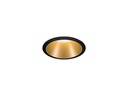 Paulmann Einbauspot Cole Coin 3-Stepdim Set, 18W, 2700K, Schwarz/Gold