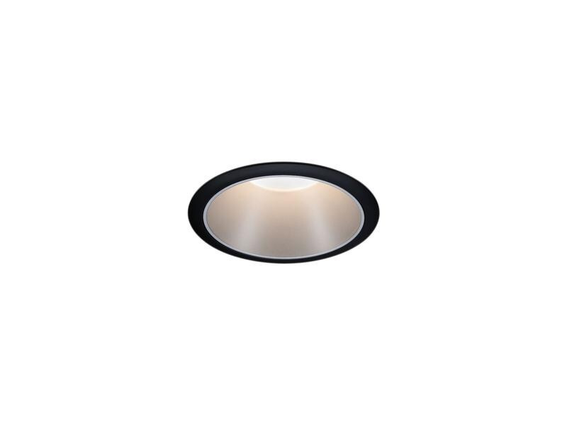 Paulmann Einbauspot Cole Coin 3-Stepdim Set, 18W,2700K,Schwarz/Silber