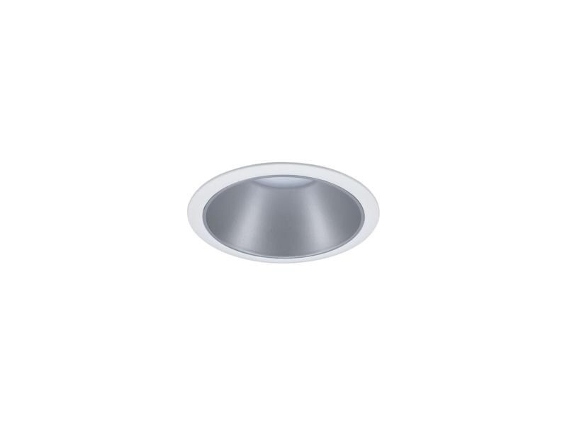 Paulmann Einbauspot Cole Coin 3-Stepdim Set, 18W,2700K,Weiss/Silber