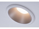 Paulmann Einbauspot Cole Coin 3-Stepdim Set, 18W,2700K,Weiss/Silber