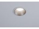 Paulmann Einbauspot Cole Coin 3-Stepdim Set, 18W,2700K,Weiss/Silber