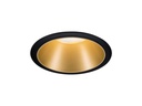 Paulmann Einbauspot Cole, 1 x GU10, 10 W, Schwarz/ Gold