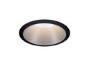 Paulmann Einbauspot Cole, 1 x GU10, 10 W, Schwarz/ Silber