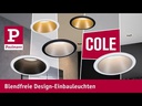 Paulmann Einbauspot Cole, 1 x GU10, 10 W, Schwarz/ Silber