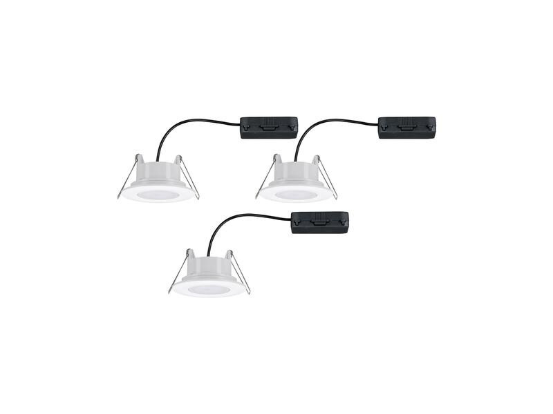 Paulmann Einbauspot HomeSpa Calla Set, 3 x 5.5 W, 2700- 6500 K, Weiss