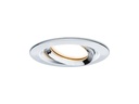 Paulmann Einbauspot Nova Coin 3-Stepdim Set, 3 x 6 W, 2700 K, Chrom