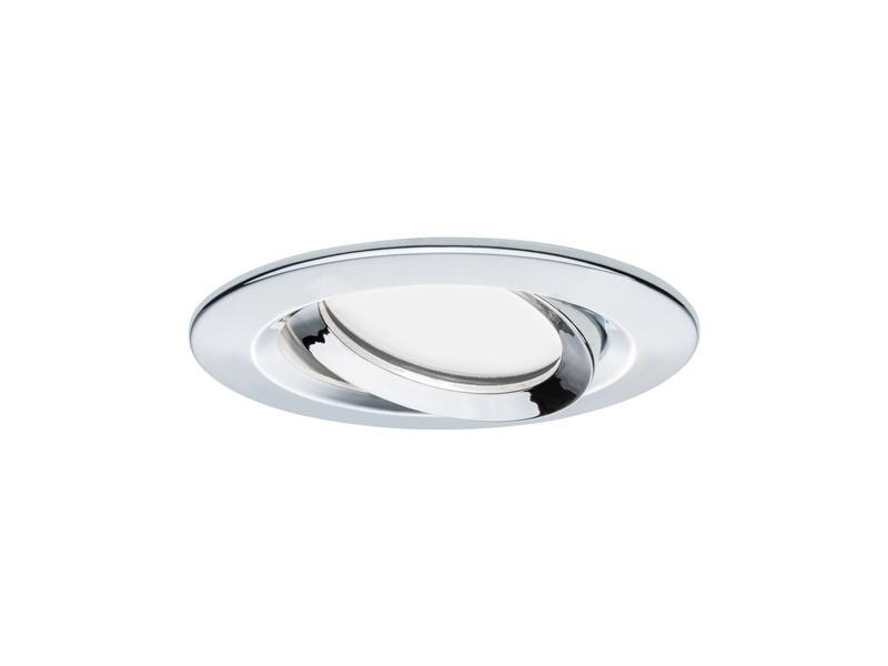 Paulmann Einbauspot Nova Coin 3-Stepdim Set, 3 x 6 W, 2700 K, Chrom