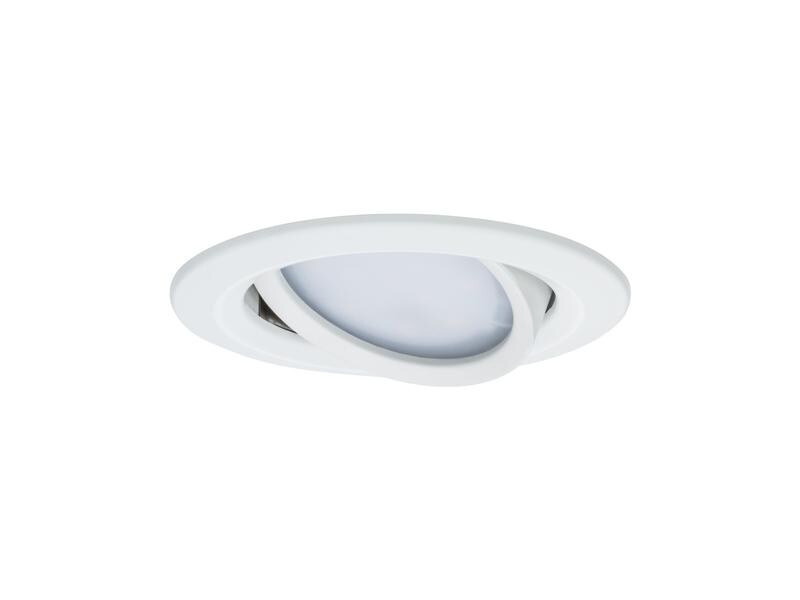 Paulmann Einbauspot Nova Coin Set, 3 x 6 W, 2700 K, Weiss
