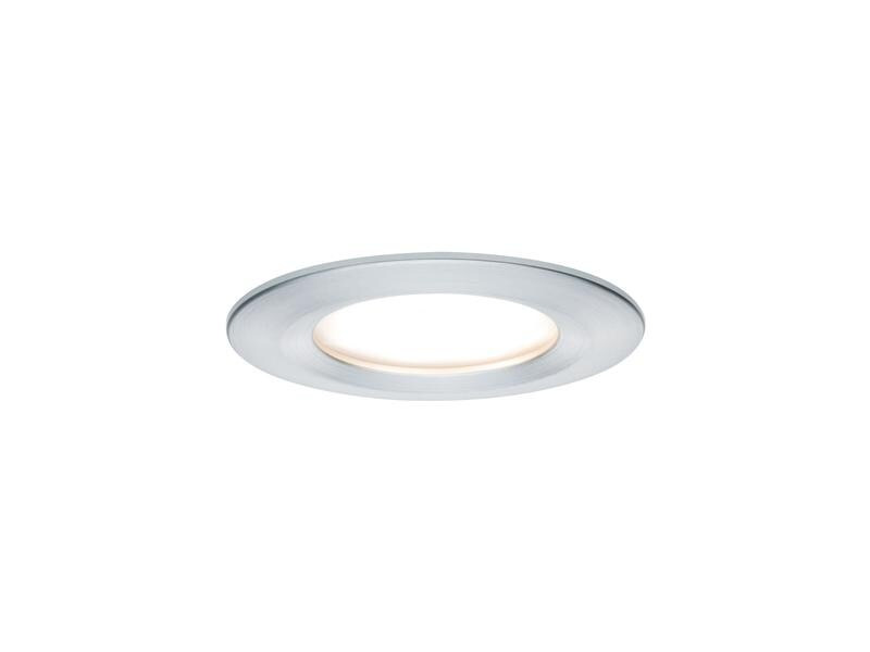 Paulmann Einbauspot Nova Coin Starr Set, 3 x 6 W, 2700 K, Chrom