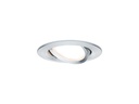 Paulmann Einbauspot Nova Plus Coin Set, 3 x 6 W, 2700 K, Silber