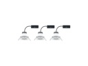 Paulmann Einbauspot Nova Plus Coin Set, 3 x 6 W, 2700 K, Weiss