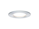 Paulmann Einbauspot Nova Plus Coin Starr Set, 3 x 6 W, 2700 K, Silber