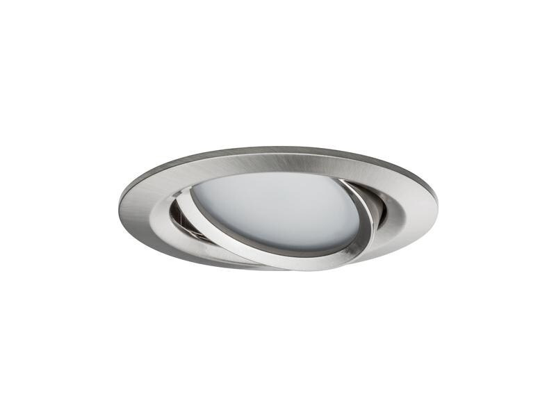 Paulmann Einbauspot Nova Plus Set, 3 x 6 W, 2700- 6500 K, Eisen