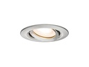 Paulmann Einbauspot Nova Plus Set, 3 x 7 W, 2700 K, Eisen
