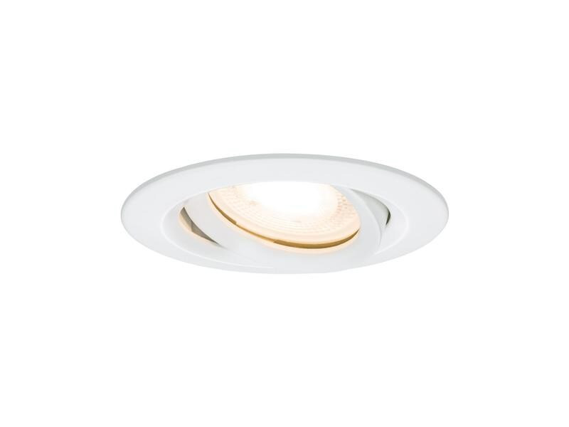 Paulmann Einbauspot Nova Plus Set, 3 x 7 W, 2700 K, Weiss