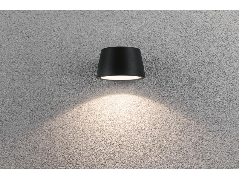 Paulmann Wandleuchte Capea, 5 W, 3000 K, Grau