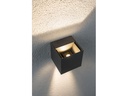 Paulmann Wandleuchte Cybo, 2 x 3 W, 2700 K, Grau