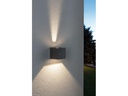 Paulmann Wandleuchte Cybo, 2 x 3 W, 2700 K, Grau