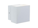 Paulmann Wandleuchte Cybo, 2 x 3 W, 2700 K, Weiss