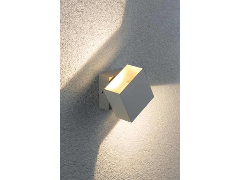 Paulmann Wandleuchte Cybo, 2 x 3 W, 2700 K, Weiss
