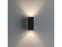 Paulmann Wandleuchte Flame, 2 x 3 W, 3000 K, Anthrazit