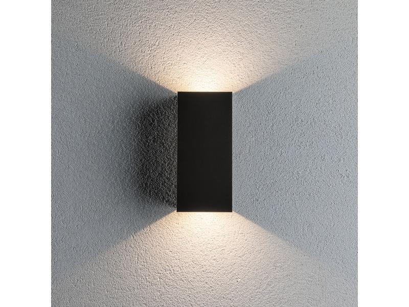 Paulmann Wandleuchte Flame, 2 x 6 W, 3000 K, Anthrazit