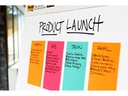 Post-it Notizzettel Post-it Super Sticky Mehrfarbig, Liniert