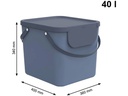 Rotho Wäschesammler Albula 40 l, Blau