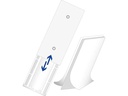 Max Hauri Slide Strip Universalhalterung 10.2 x 4 cm, Weiss, 2 Stück