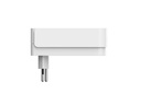 Elbro Abzweigstecker 2x T13, USB-A, USB-C mit Kinderschutz, weiss