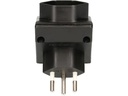 Max Hauri Mehrfachstecker 3, Schwarz