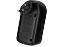 Max Hauri Mehrfachstecker maxADAPT 2 x T13, Schwarz