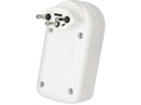 Max Hauri Mehrfachstecker maxADAPT 2 x T13, Weiss