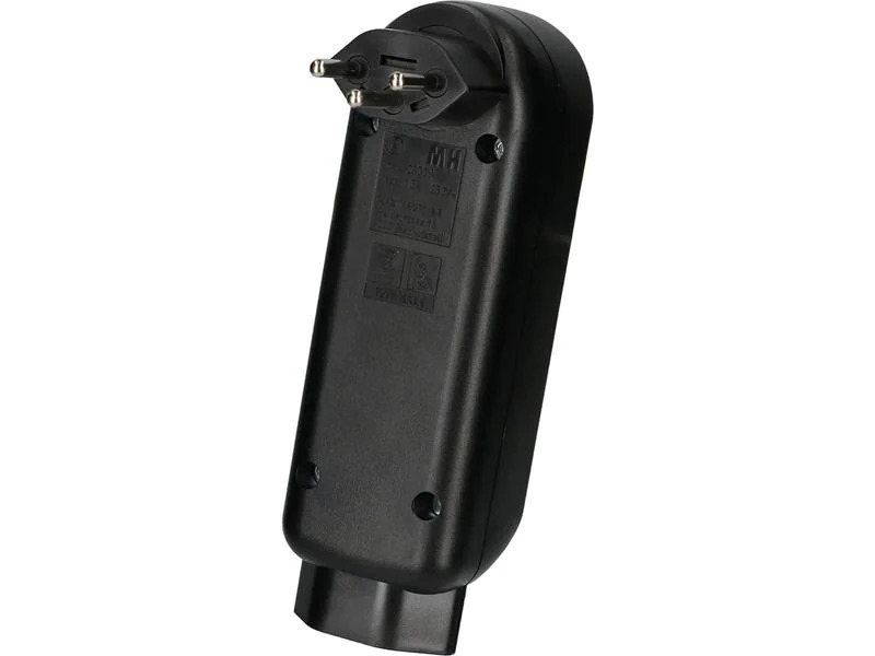 Max Hauri Mehrfachstecker maxADAPT 3 + 1 x T13, Schwarz