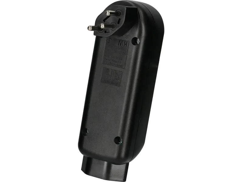 Max Hauri Mehrfachstecker maxADAPT 3 + 1 x T13, Schwarz
