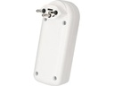 Max Hauri Mehrfachstecker maxADAPT 3 x T13, Weiss