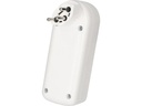 Max Hauri Mehrfachstecker maxADAPT 3 x T13, Weiss