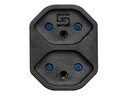 STEFFEN Manta Mehrfachadapter 2xT13