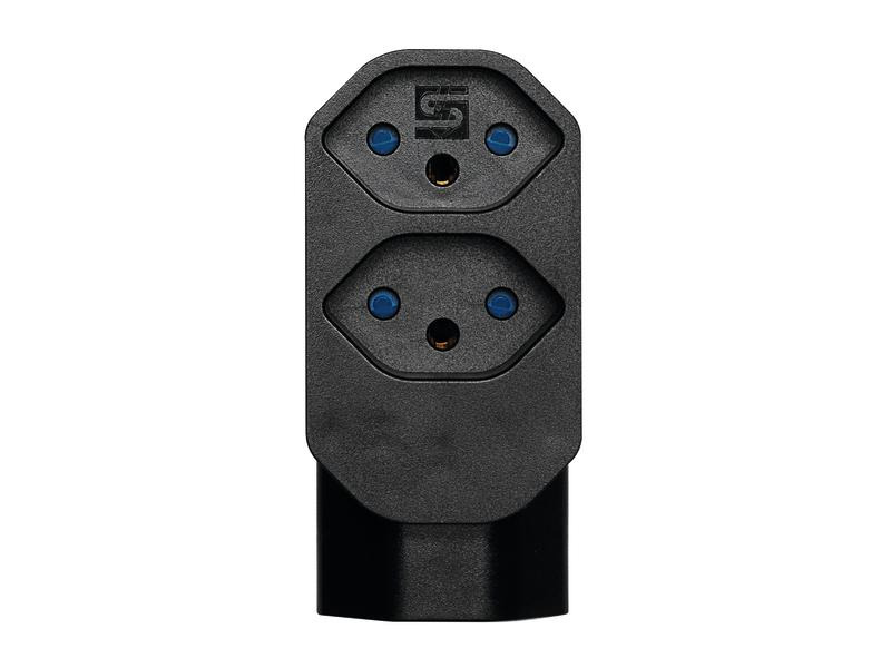 STEFFEN Manta Mehrfachadapter 3xT13 (1x unten)
