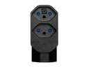 STEFFEN Manta Mehrfachadapter 3xT13 (1x unten)