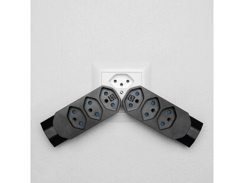 STEFFEN Manta Mehrfachadapter 4xT13 (1x unten)