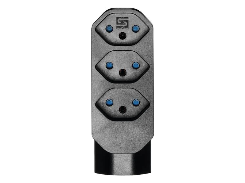 STEFFEN Manta Mehrfachadapter 4xT13 (1x unten)