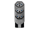 STEFFEN Manta Mehrfachadapter 4xT13 (1x unten)